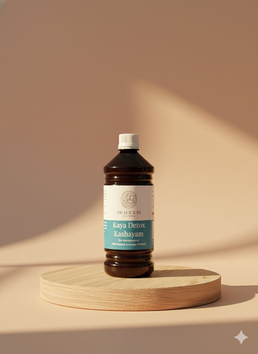 Dr. Kotturi Ayurveda Kaya Detox Kashayam (For Detoxification) - 600ML - Image 3